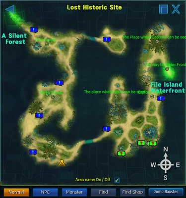 Zone map walking